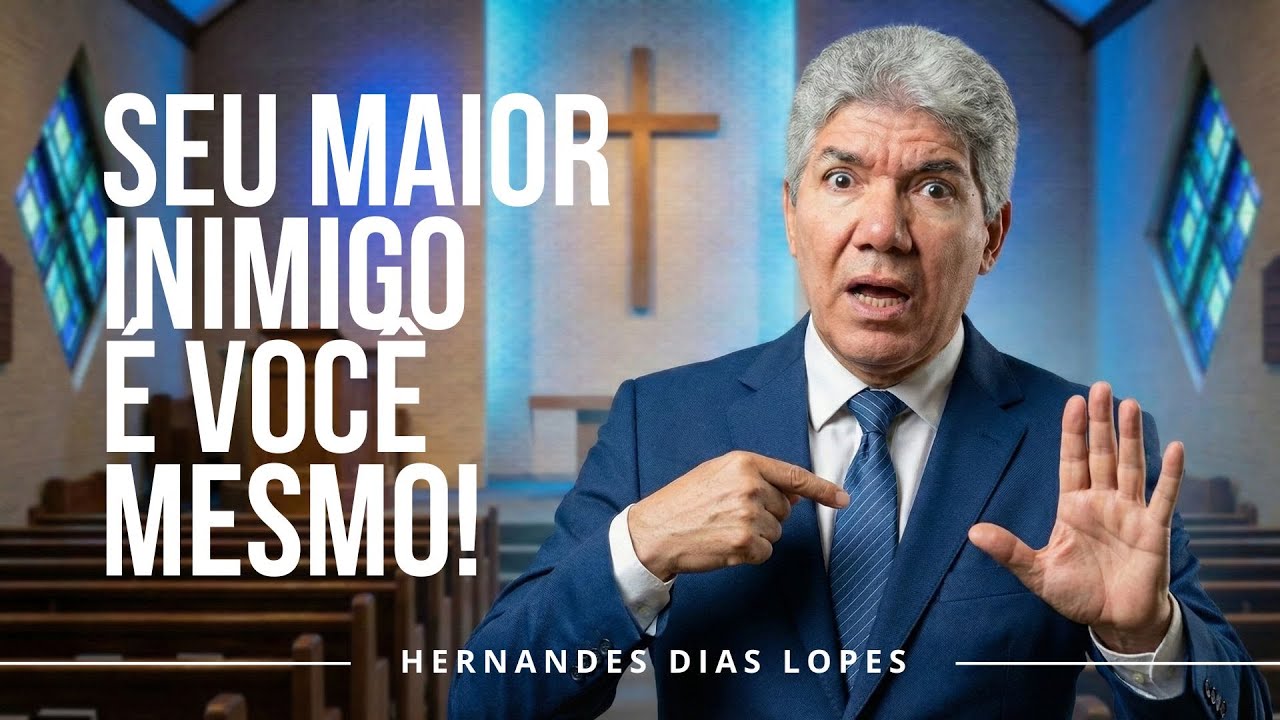 SEU MAIOR INIMIGO NÃO É O OUTRO, É VOCÊ MESMO | HERNANDES DIAS LOPES