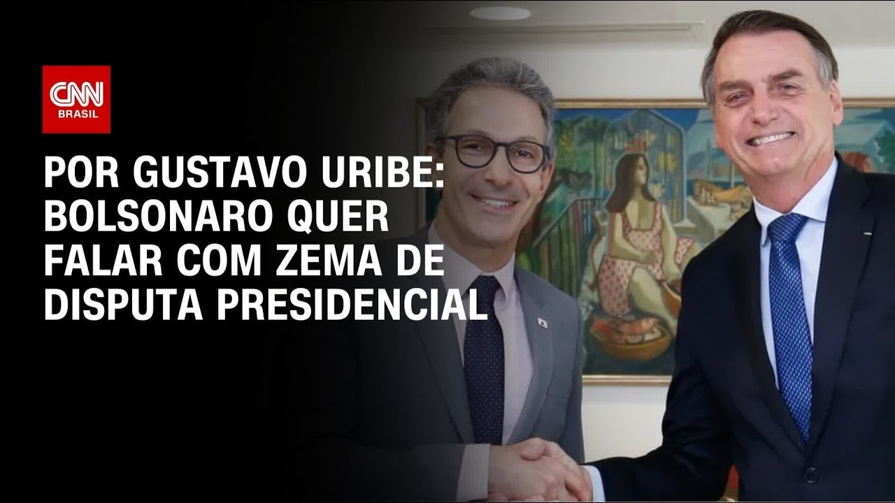 Bolsonaro quer conversar com Zema sobre disputa presidencial | BASTIDORES CNN