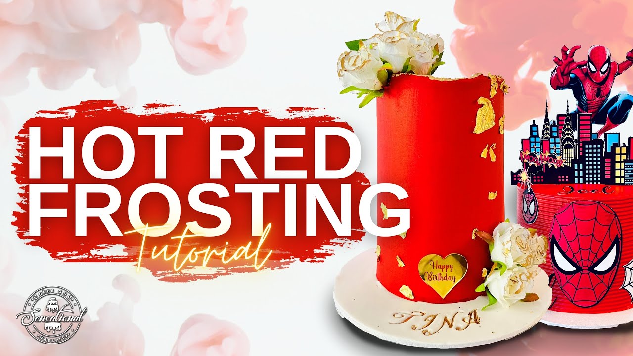 How to Make Hot Sharp Red Buttercream Frosting