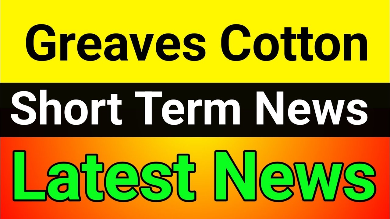 Greaves Cotton share latest news🪀Greaves Cotton share🚀Greaves Cotton share news today