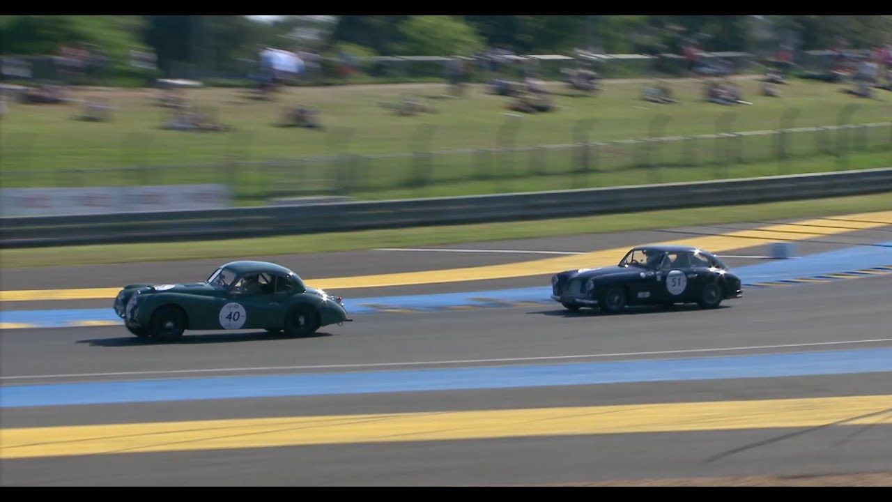 Only XK140 to race at Le Mans 1956 makes triumphal return after 60 years - Le Mans Classic 2016