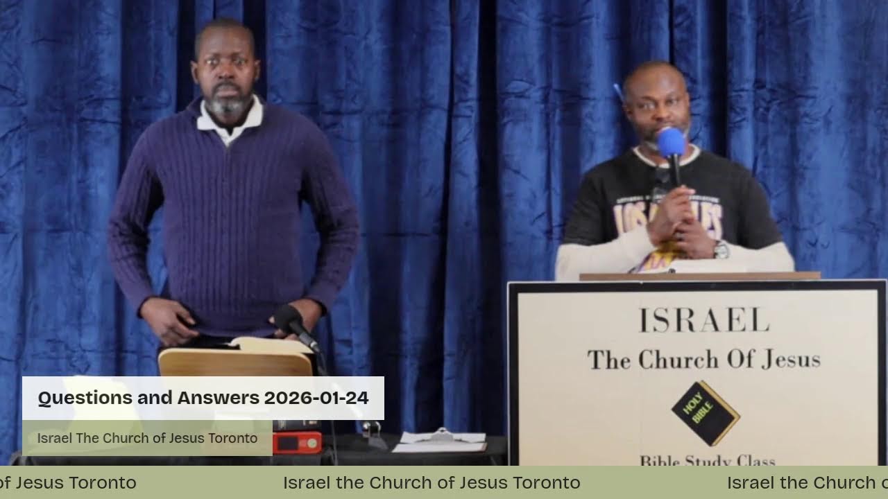 Sabbath Q&A 2026.01.24