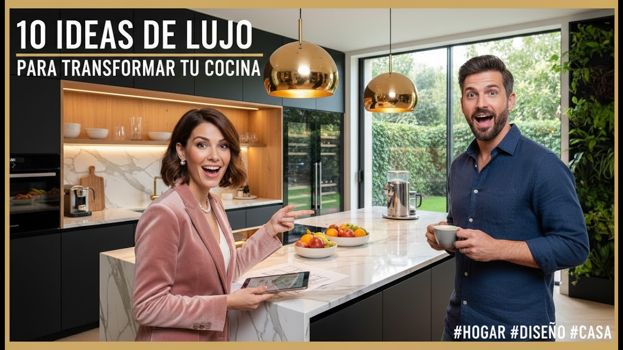 10 Ideas para Transformar tu Cocina en un Espacio Moderno y Elegante #Hogar #Diseño #Viral