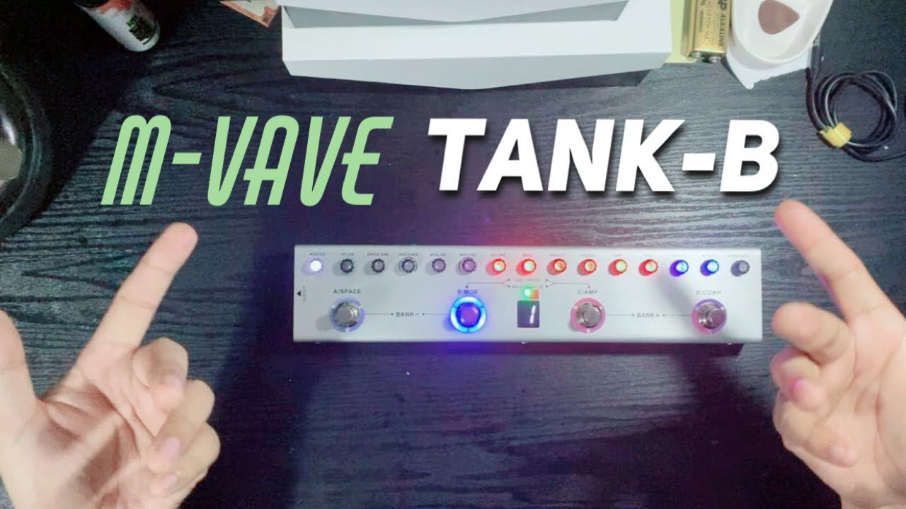 M-VAVE TANK B (bass) demo