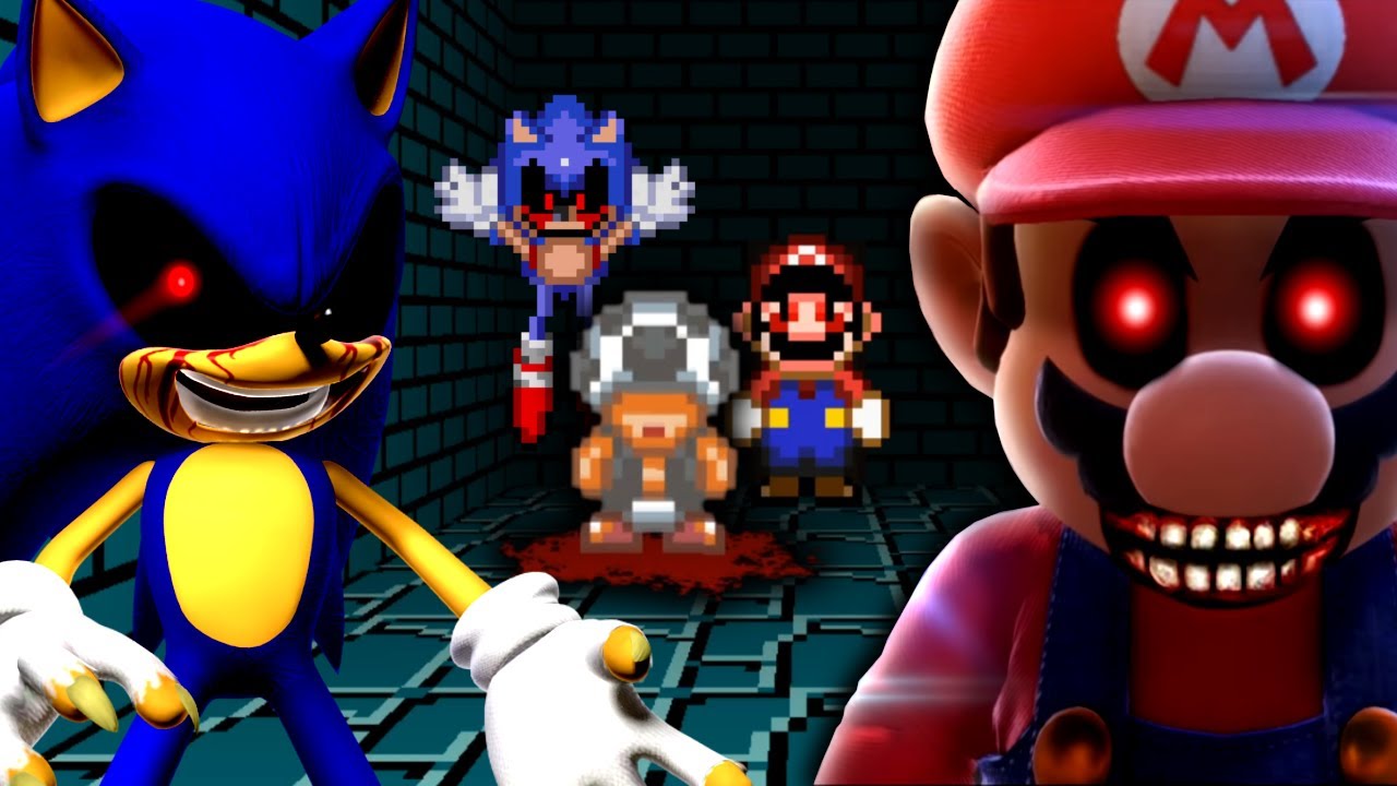 SONIC.EXE, MARIO.EXE И TOAD.EXE ХОТЯТ УБИТЬ МЕНЯ И ПОСЛУШАТЬ МНЕ САМЫЕ ХУДШИЕ КОШМАРЫ - ПЛОХОЙ СОН