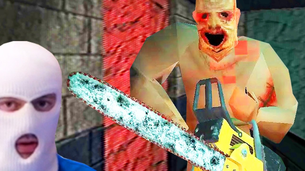 резня с маньяком это страшно... (Skinfreak)