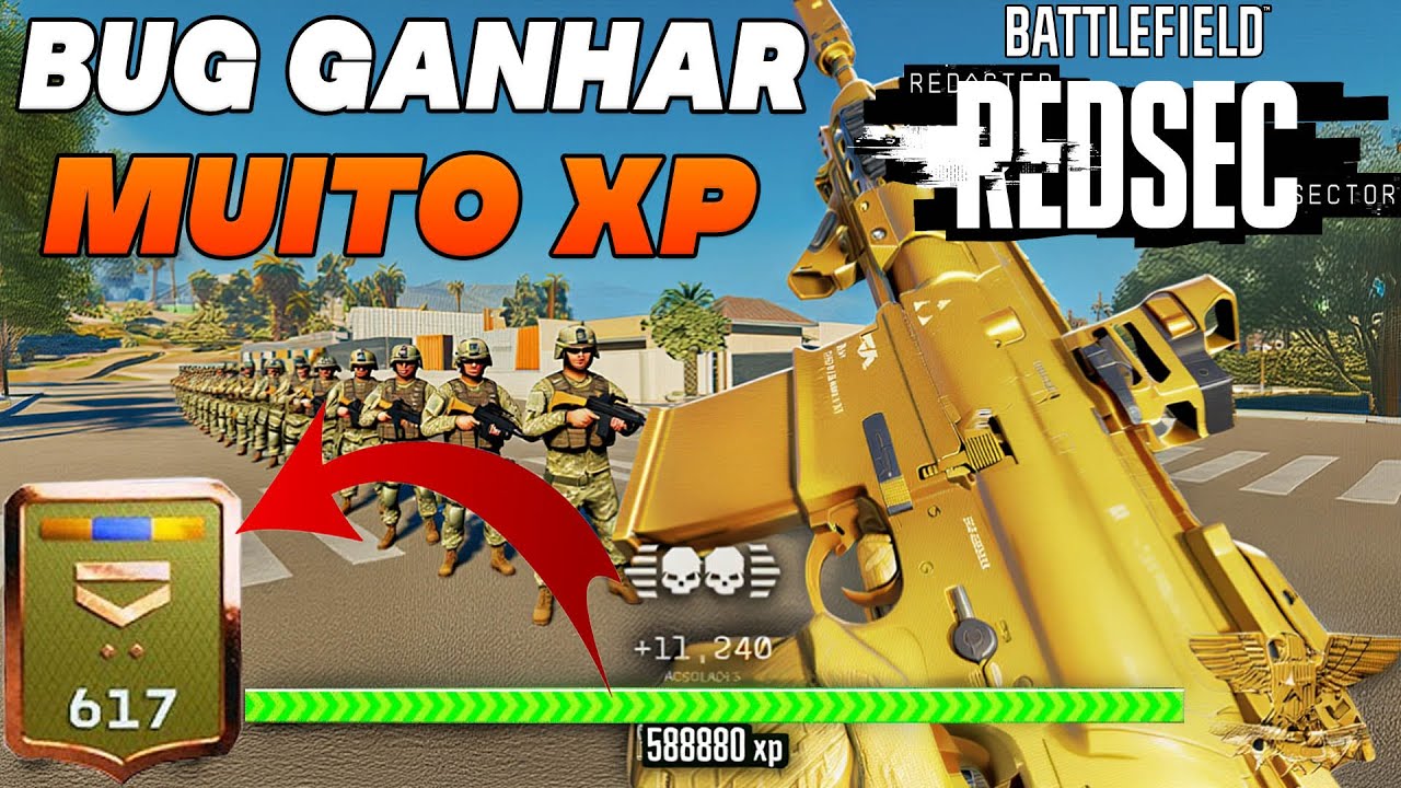 Como Upar Rapido no BattleField 6 RedSec - Ganha Muito XP