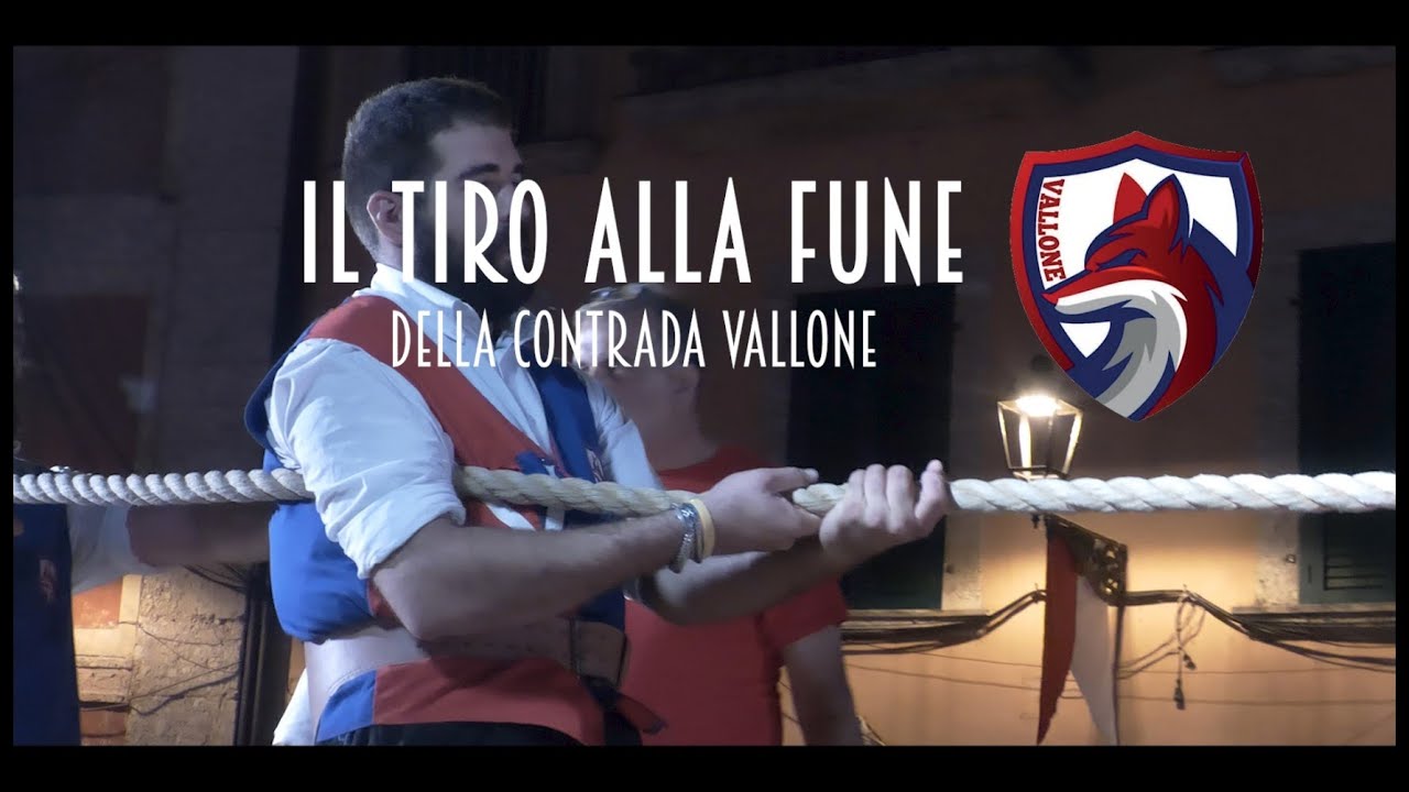 GONFALONE 2024 - TIRO ALLA FUNE DELLA CONTRADA "VALLONE"