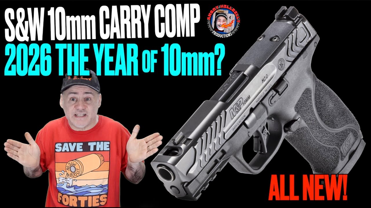 Совершенно новый компенсатор отдачи S&W 10mm M&P!..(2026 год &ndash; год 10 мм?)