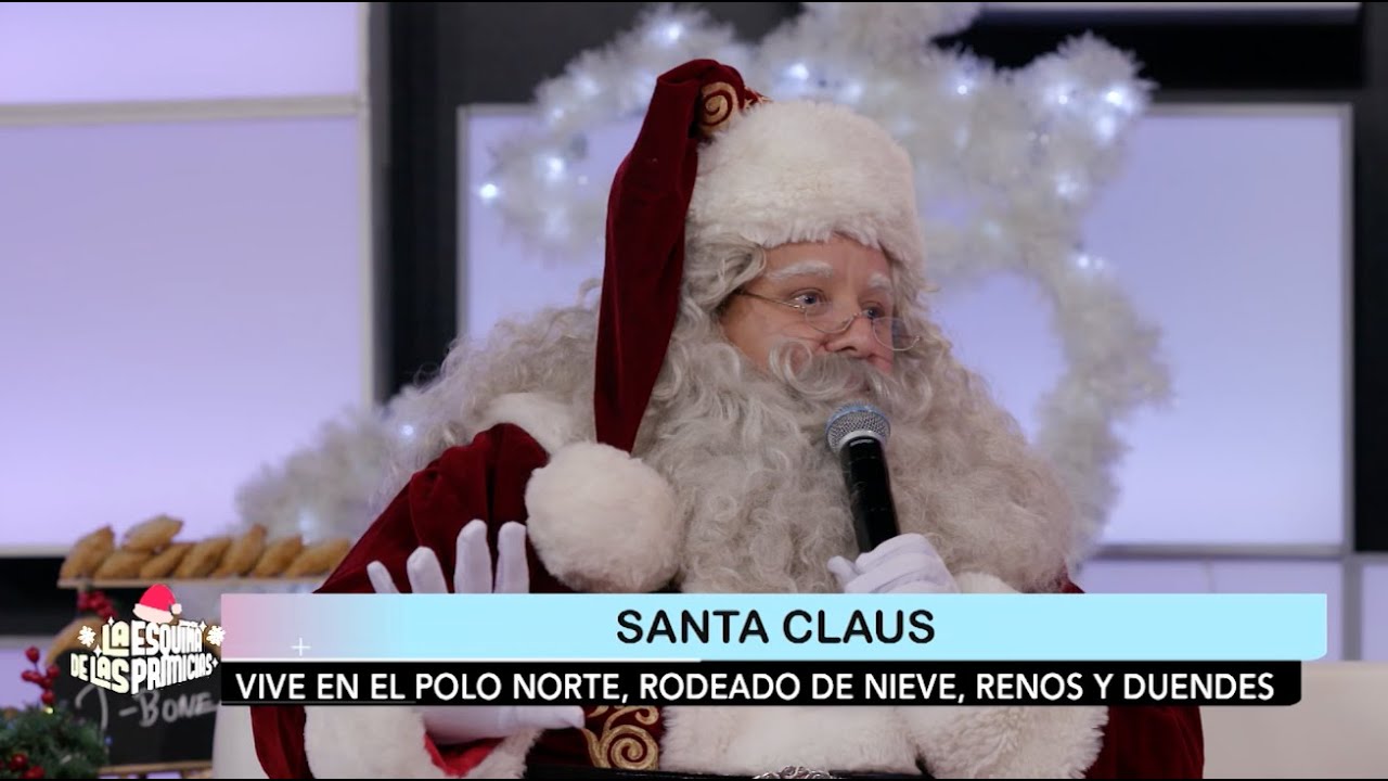 SANTA CLAUS - EN EL ESTUDIO