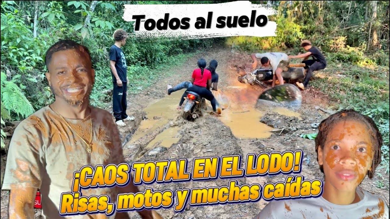 ¡CAOS TOTAL EN EL LODO! Risas, motos y muchas caídas
