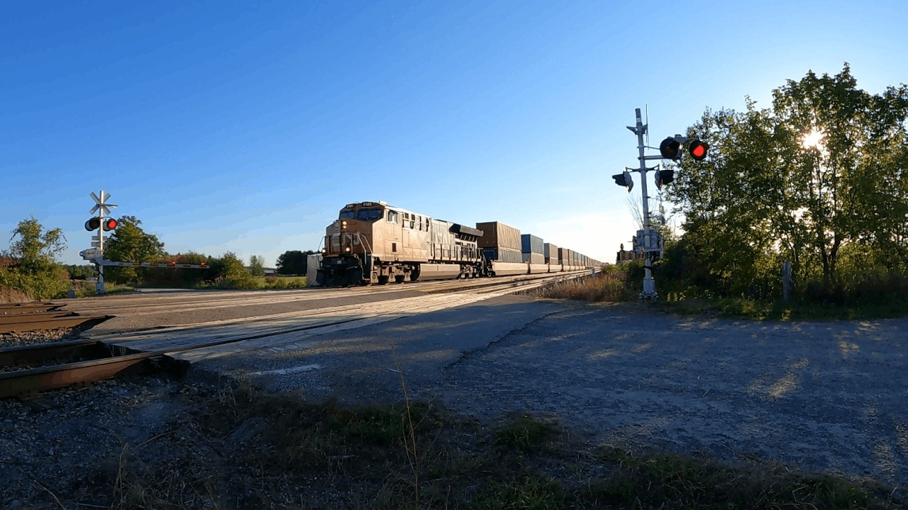 Slow trains at Kidd road.
