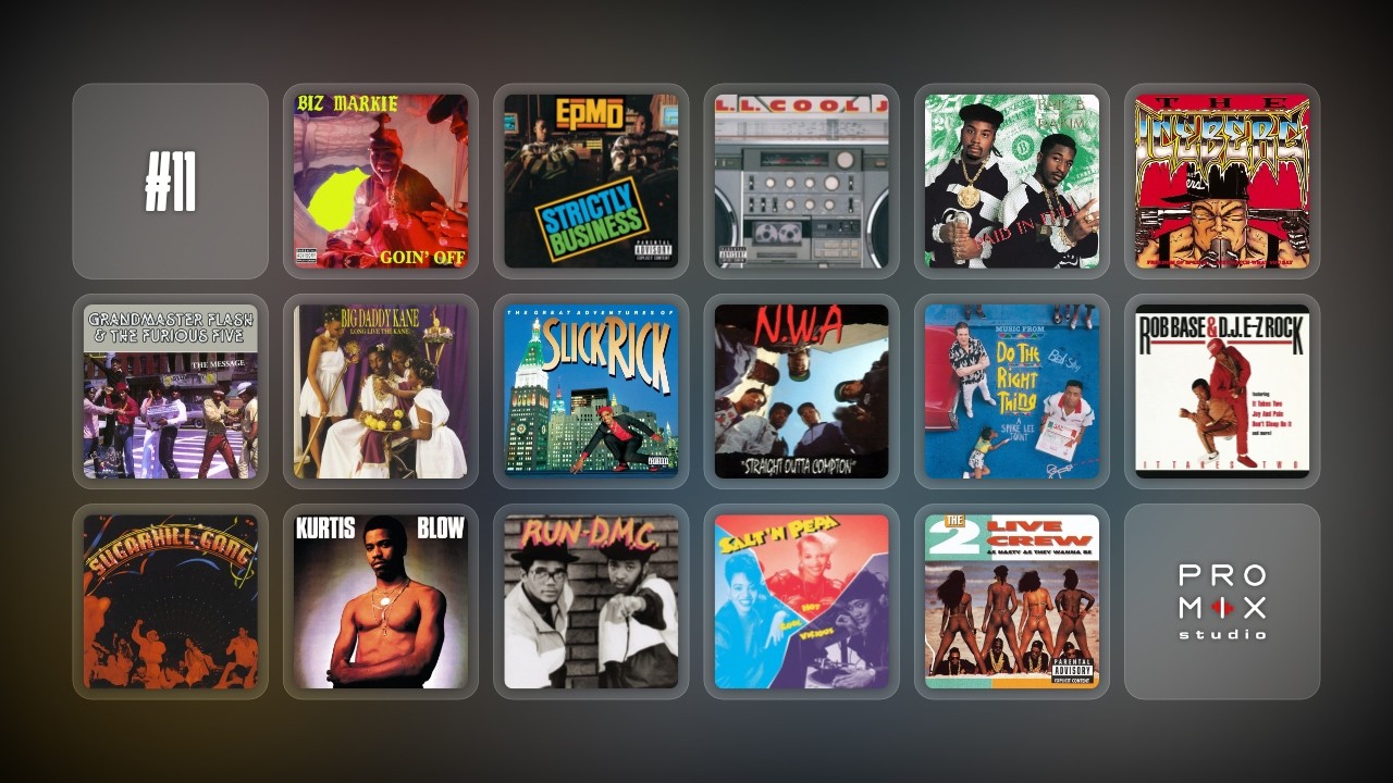Old-School & Party Rap Hip-Hop Mix (1980s Selection) #11 ••