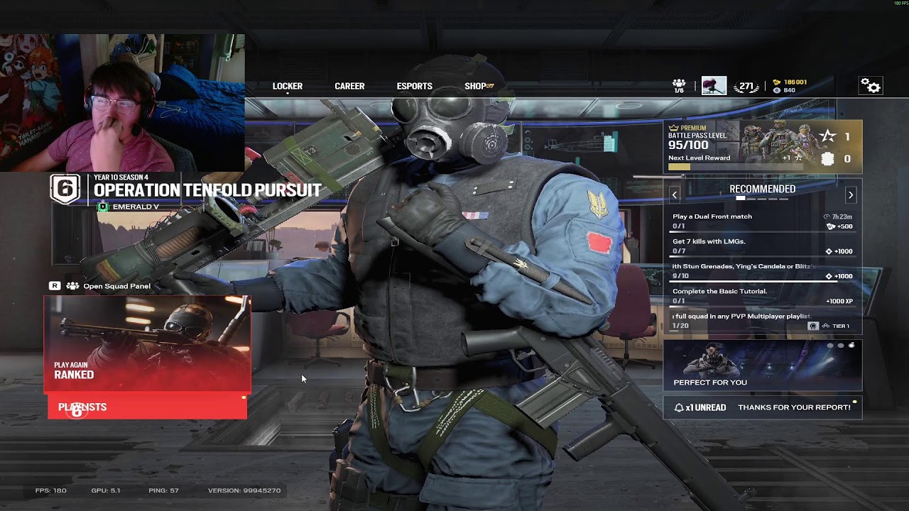 R6 Rank Grind - Chill stream -