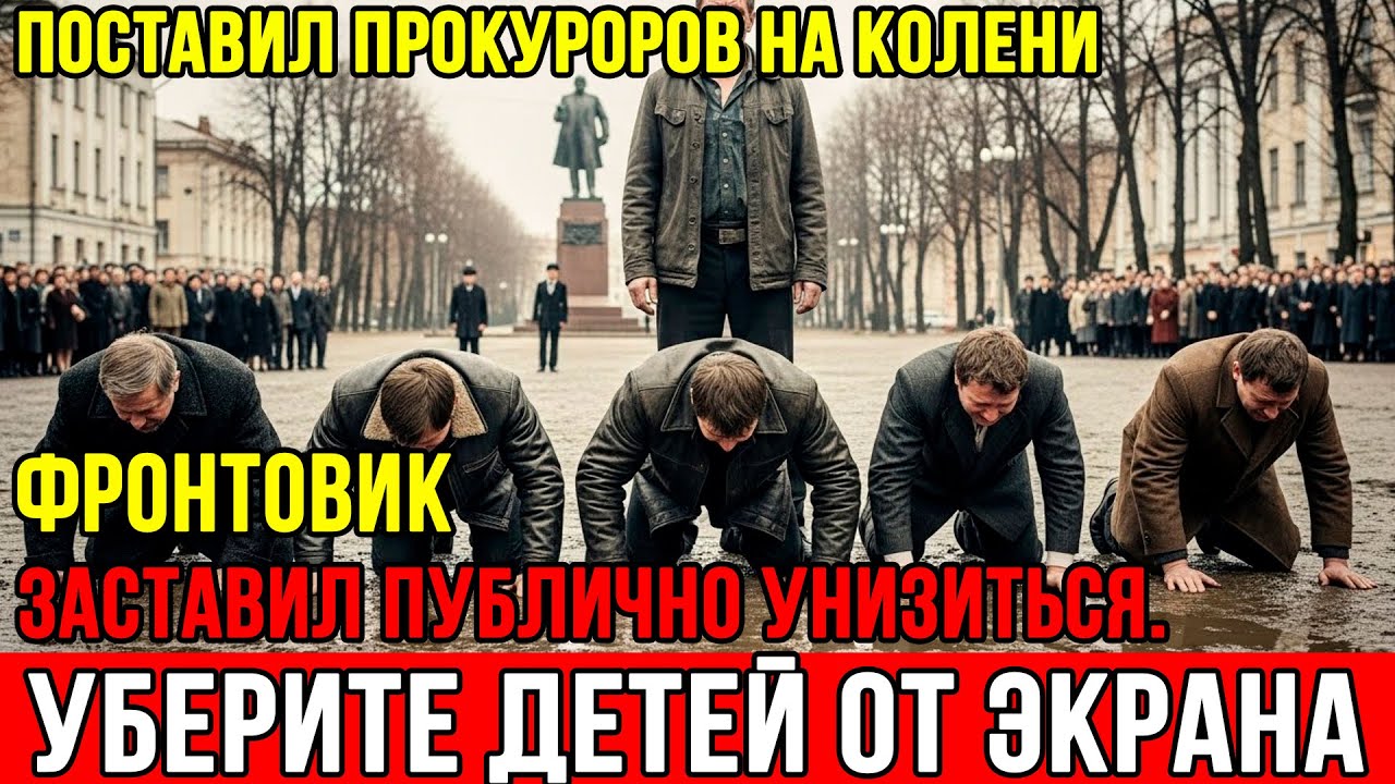 ОТЕЦ ИНВАЛИДА ПОСТАВИЛ ПРОКУРОРОВ ЛИЗАТЬ ЗЕМЛЮ. Устроил страшную месть сыновьям ЭЛИТЫ. СССР