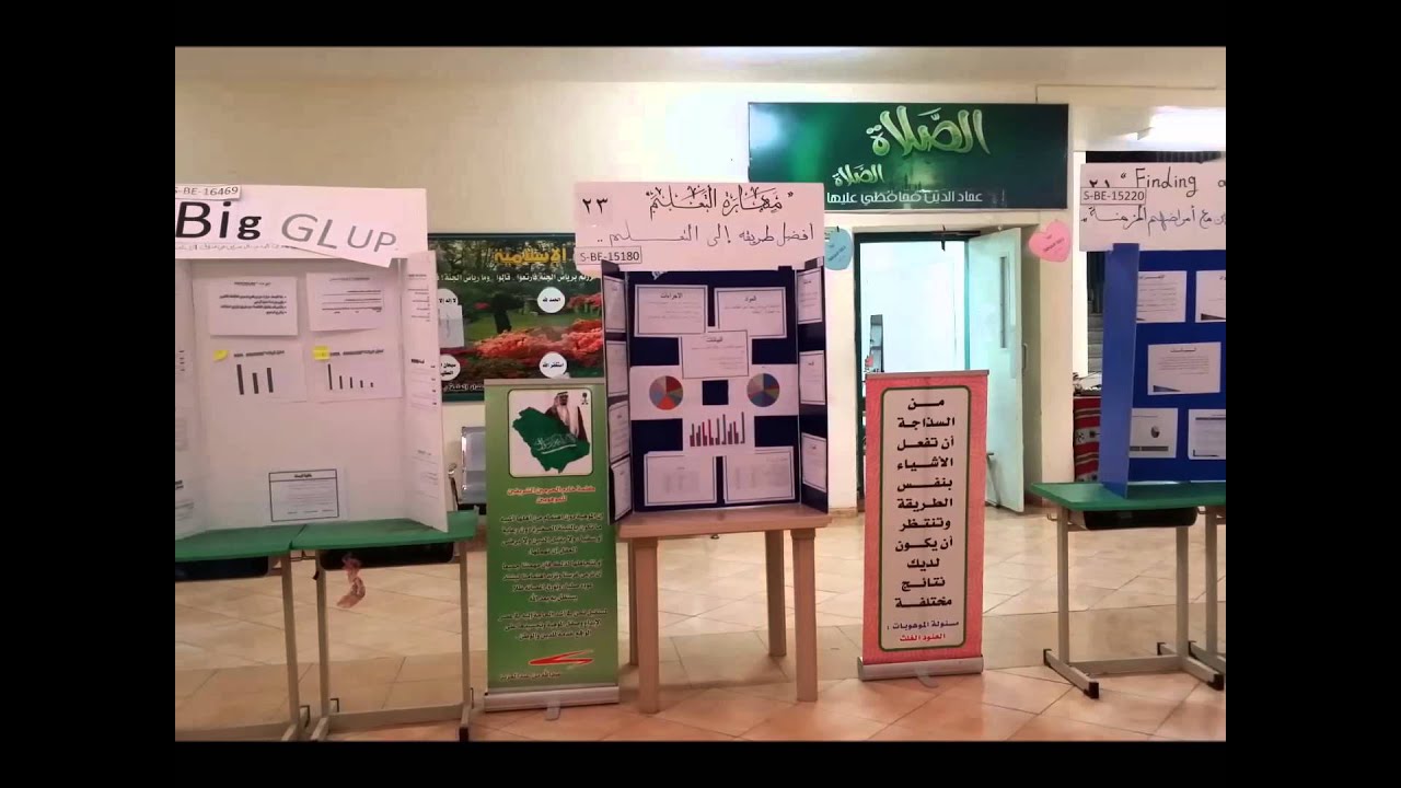 اسبوع الموهبة في الثانوية العشرون بحائل.
