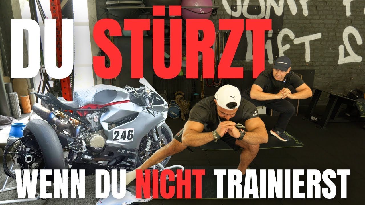 DU STÜRZT, wenn du nicht trainierst! 🏍️ | Die Top-Übungen für Motorradfahrer