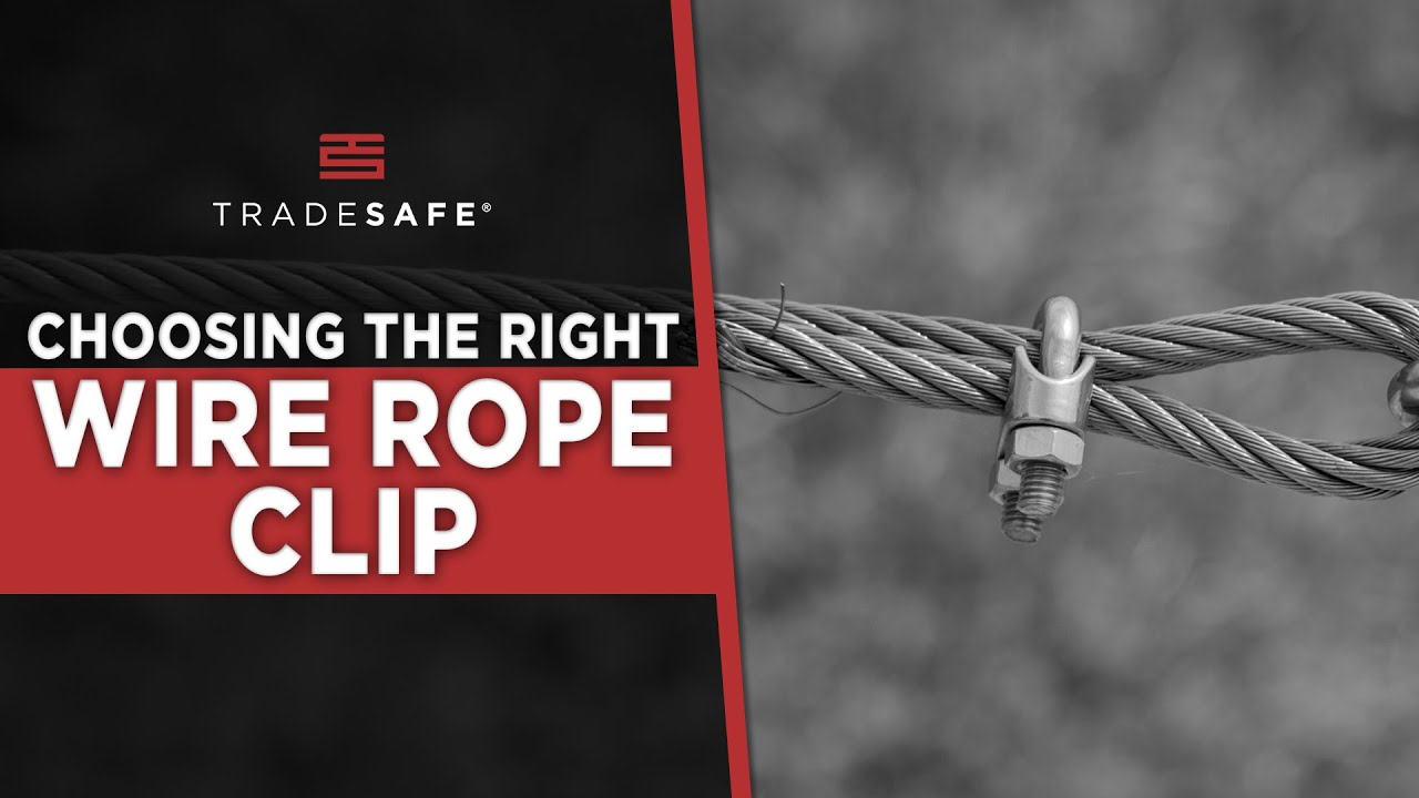 How to Choose Wire Rope Clips? Installation Process Included