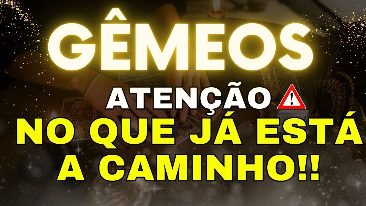 💎GÊMEOS🚨PRESTE ATENÇÃO‼️ ALGO IMPORTANTE ESTÁ A CAMINHO AGORA‼️ A SOLUÇÃO ESTÁ NOS DETALHES!