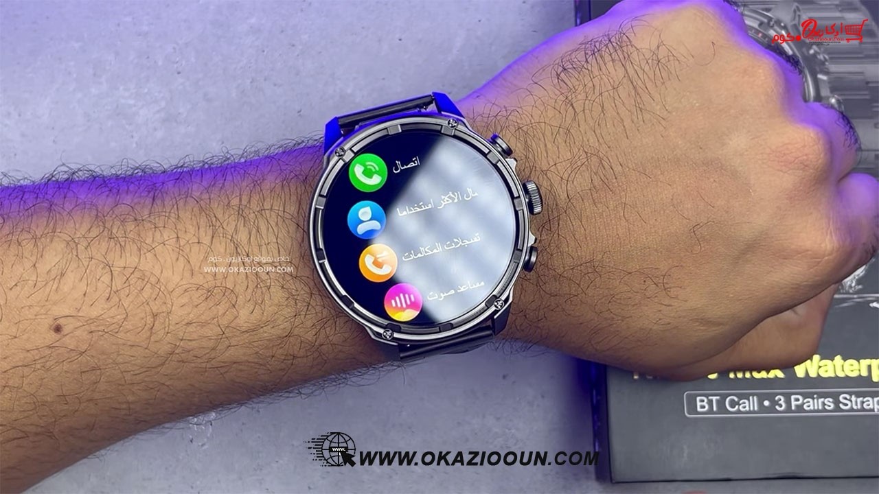 ساعه دائريه عملاقه ومقاومه للمياه!HainoTeko RW60 Max تستحق التجربه 🔥😱