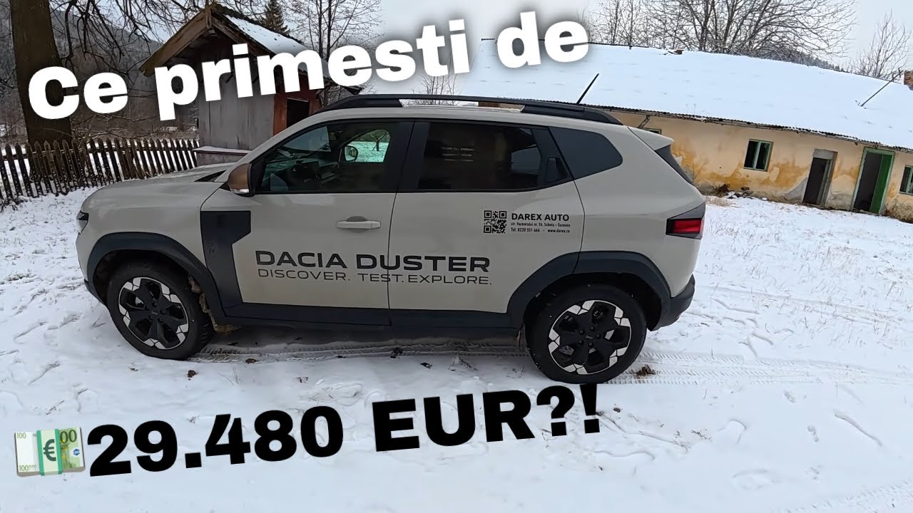 Dacia Duster 2026 Full Hybrid 155 Extreme Prezentare