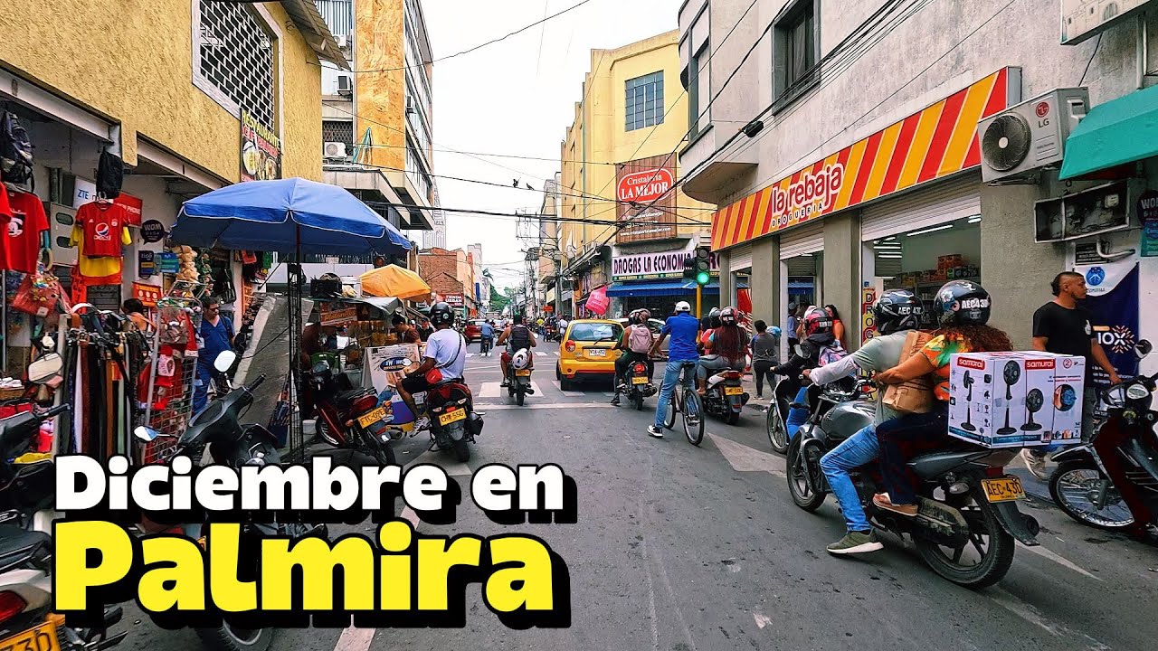 Recorrido Por el Centro de Palmira el 24 de Diciembre 2024