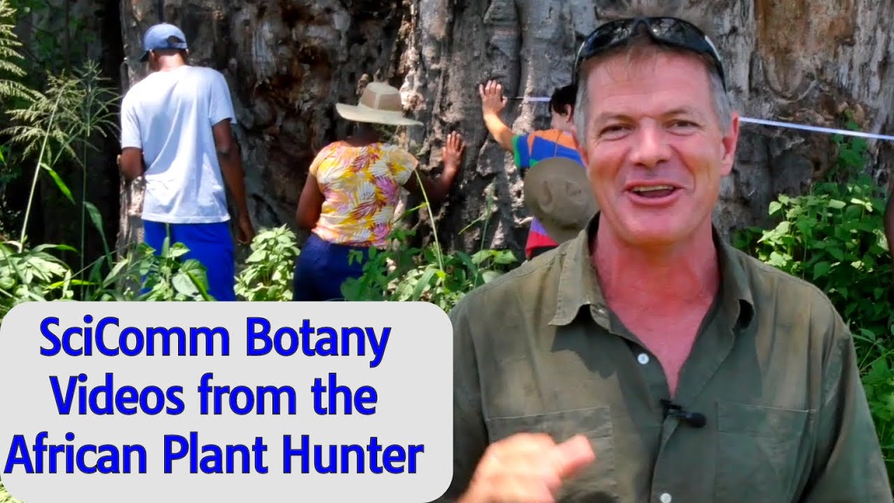 SciComm Botany Videos from the African Plant Hunter