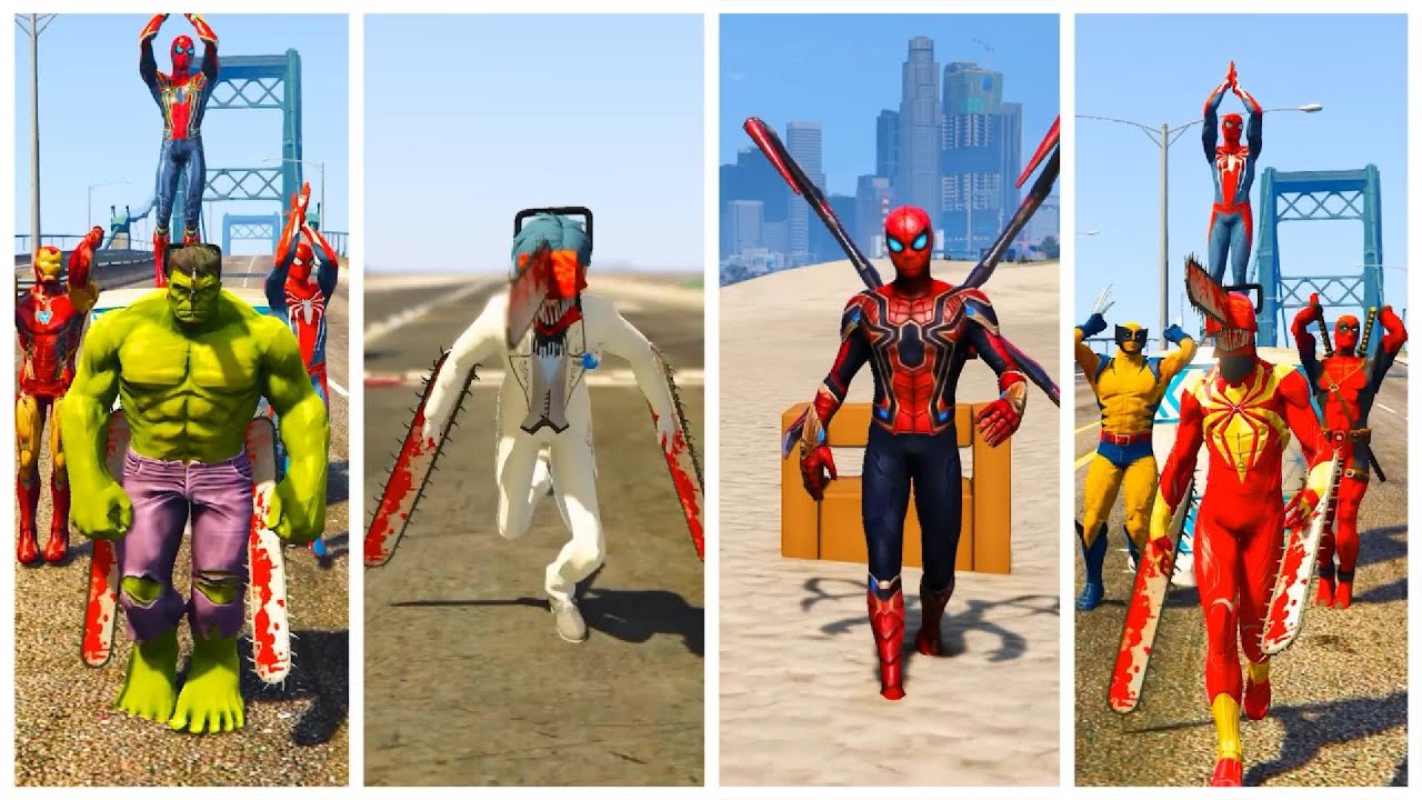 SUPERHERO MEGA BATLLE MARVEL  AND DC SUPERHERO BATTLE SUPERMAN VS IRONMAN VS FLASH VS WOLWERINE