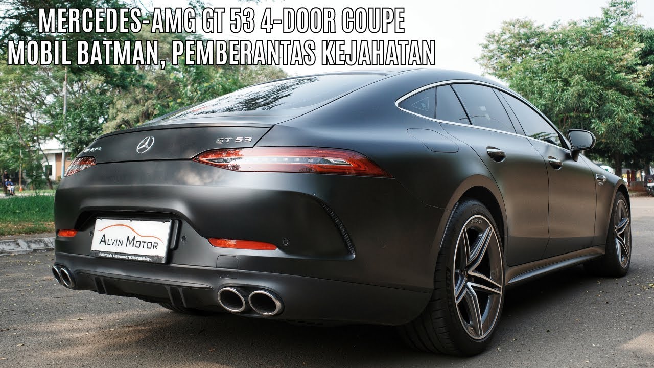 MERCEDES-AMG GT 53 4-DOOR COUPE | THE BATMOBILE