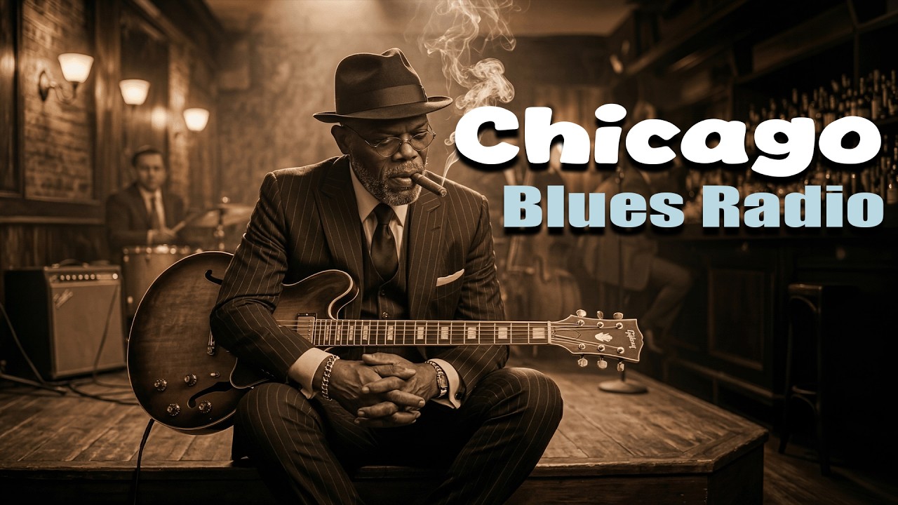 Vol.3 | 1 Hour of Slow Chicago Blues | Late Night Blues for the Restless Soul