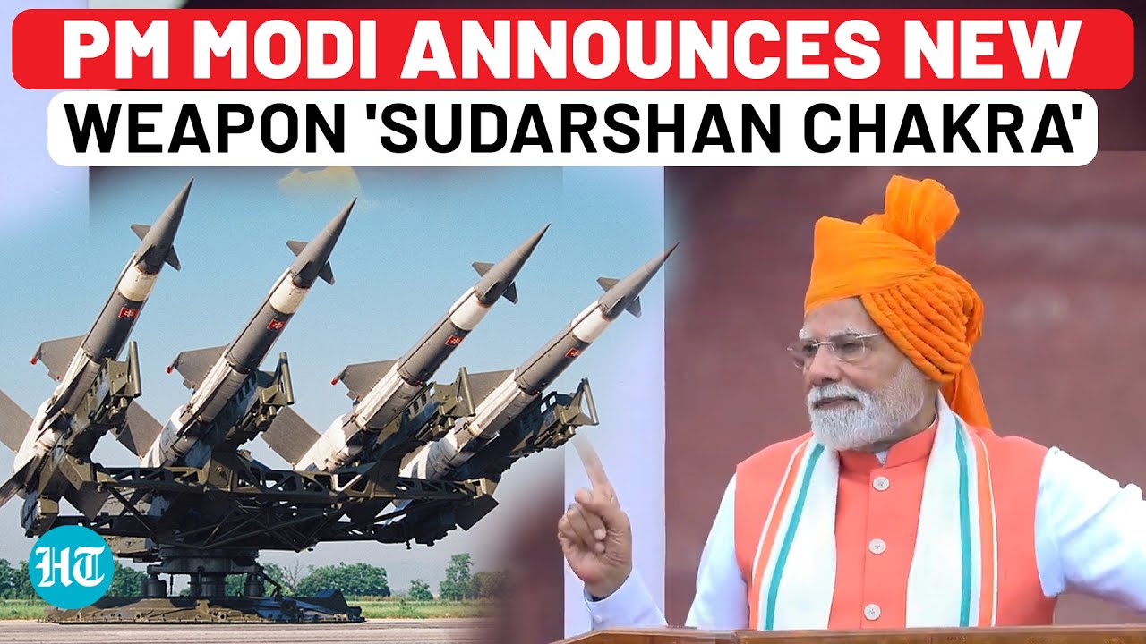 PM Modi Announces New Military Weapon 'Sudarshan Chakra': Why It'll Be Special…| Independence Day