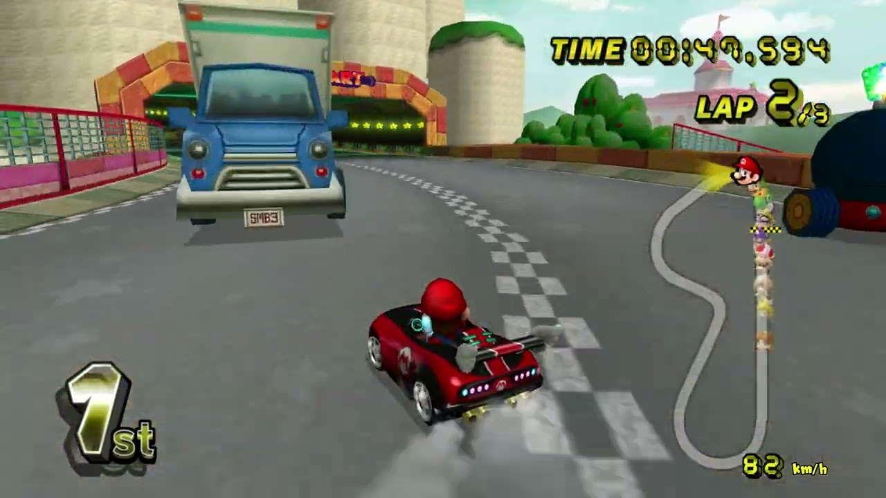 GCN Mushroom Bridge - Mario Kart Wii Custom Track (150cc)