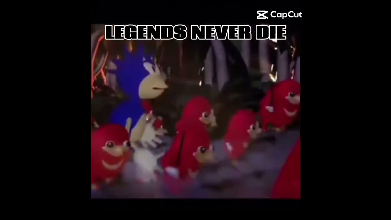 LEGENDS NEVER DIE #soniccontent #shorts #memes