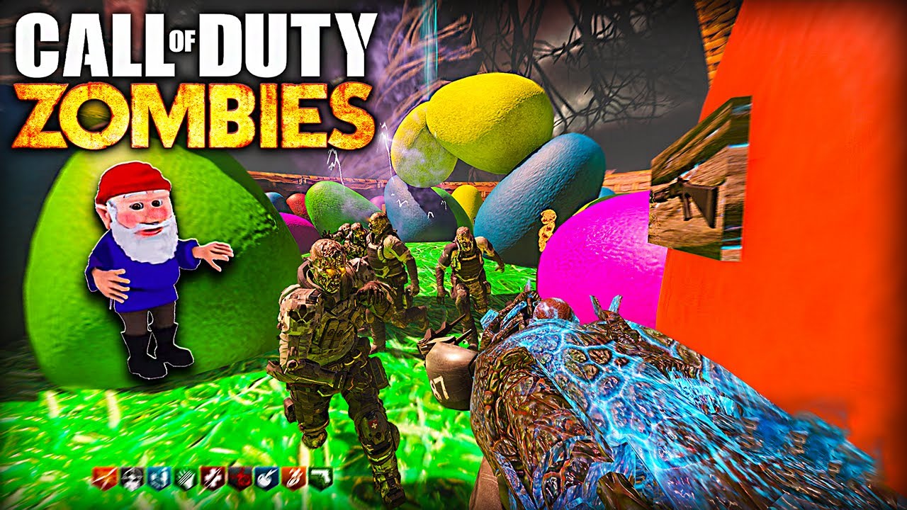This EASTER Themed Zombies Map is CHAOS... (Black Ops 3)
