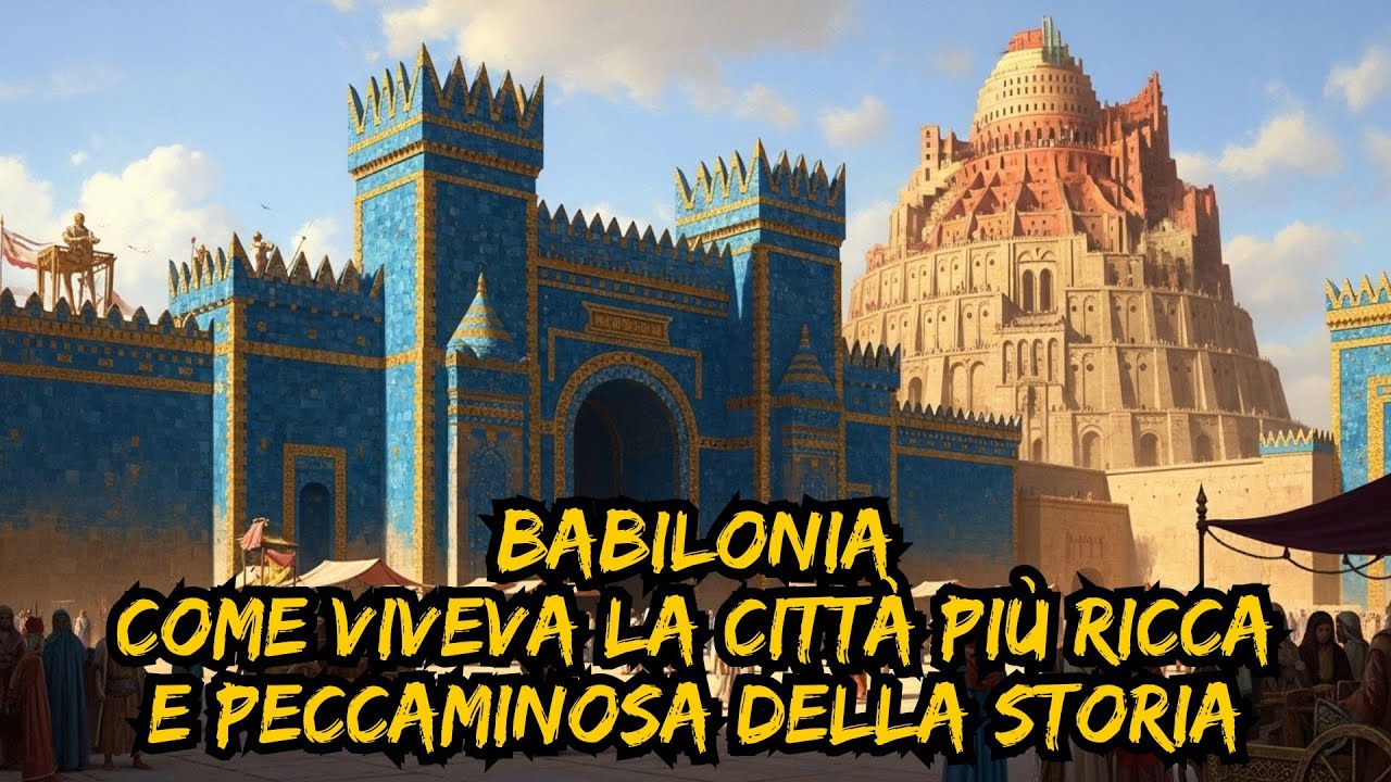 Babilonia: come viveva la città più ricca e peccaminosa della storia — Una Storia per Dormire
