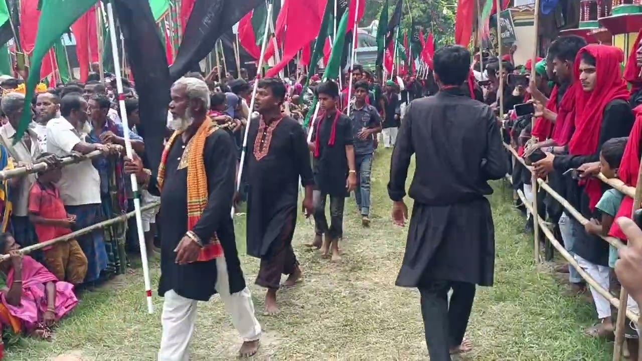 Garpara Imam bari mohorom 2022 jogotola dol.জগতলা কাসেদের দল গড়পাড়া ইমামবাড়ি মহরম ২০২২