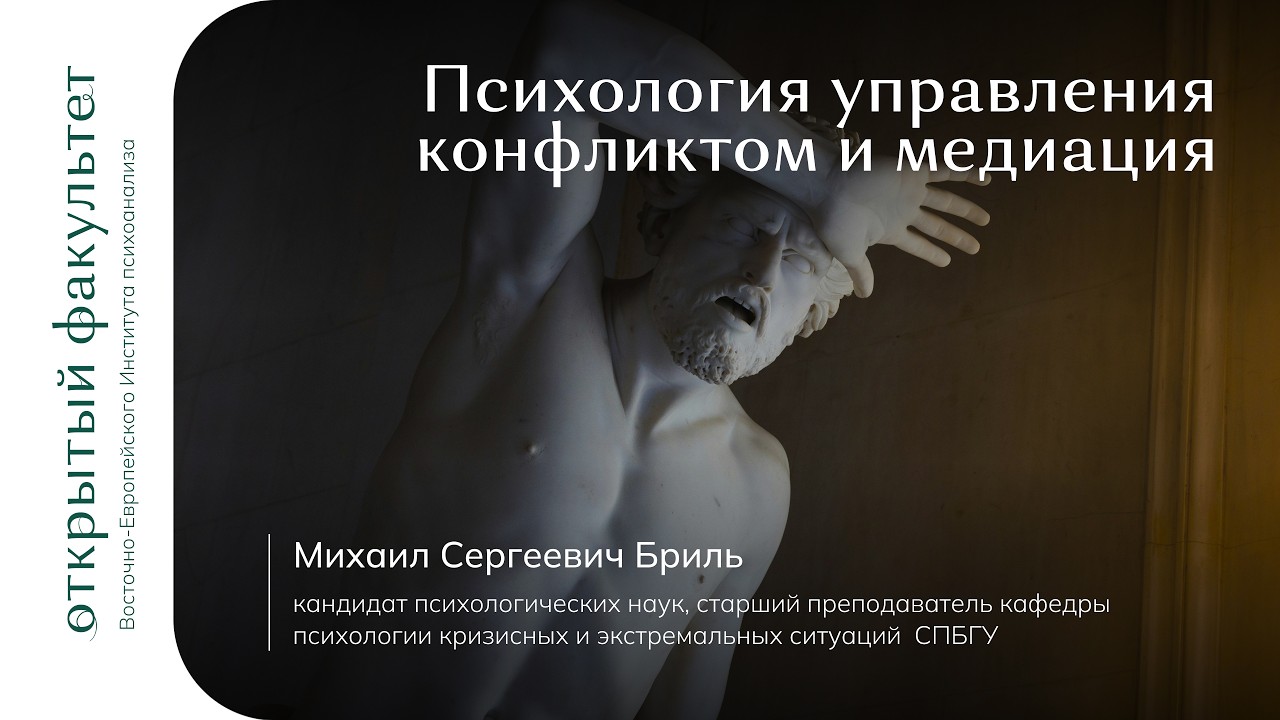 Психология управления конфликтом и медиация | Михаил Сергеевич Бриль