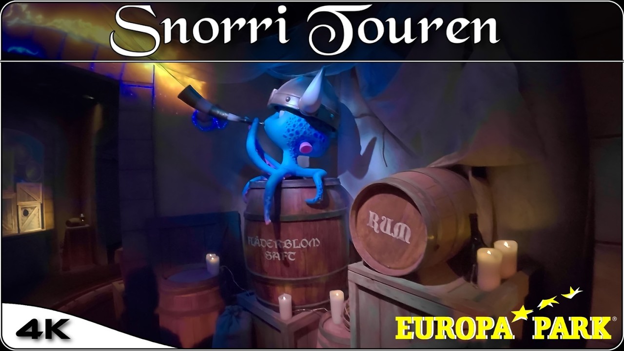 4K | EUROPA PARK - SNORRI TOUREN (2025) | POV | Mack Rides Dark Ride