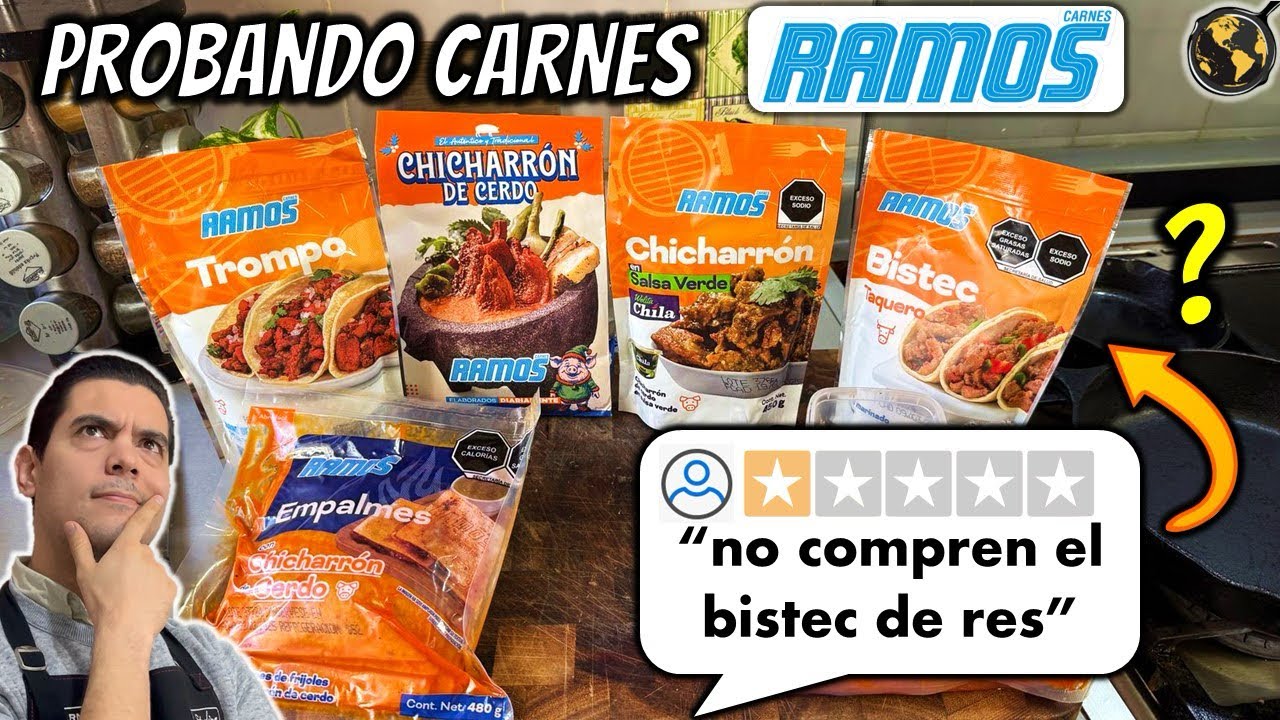 Probando TODO de Carnes Ramos de Monterrey