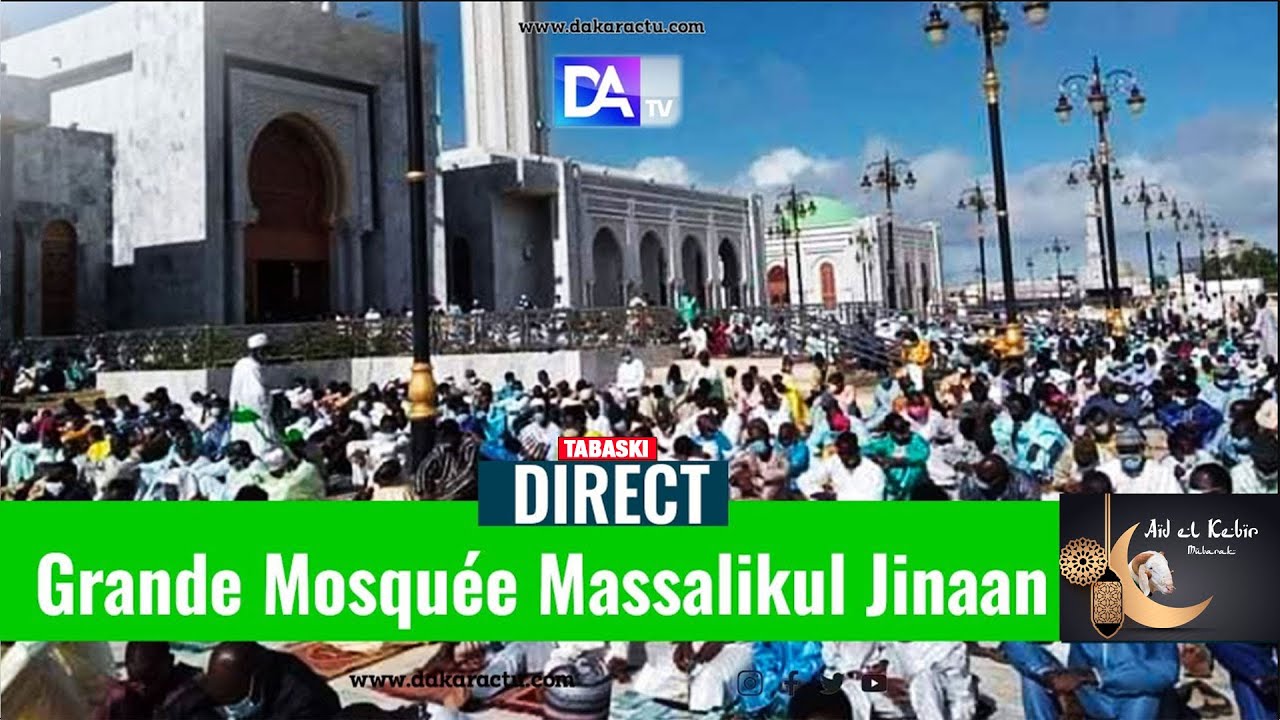 [🔴 DIRECT] Massalikoul Djinane : Suivez la grande prière de la Tabaski  2024