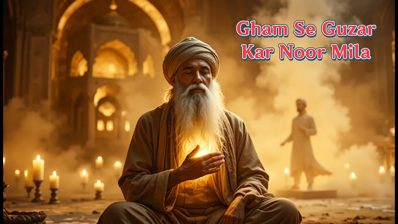 Gham Se Guzar Kar Noor Mila | Heart Touching Sufi Song | Spiritual Healing Music