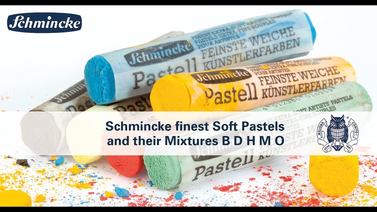 Schmincke Finest Soft Pastels and their Mixtures B D H M O
