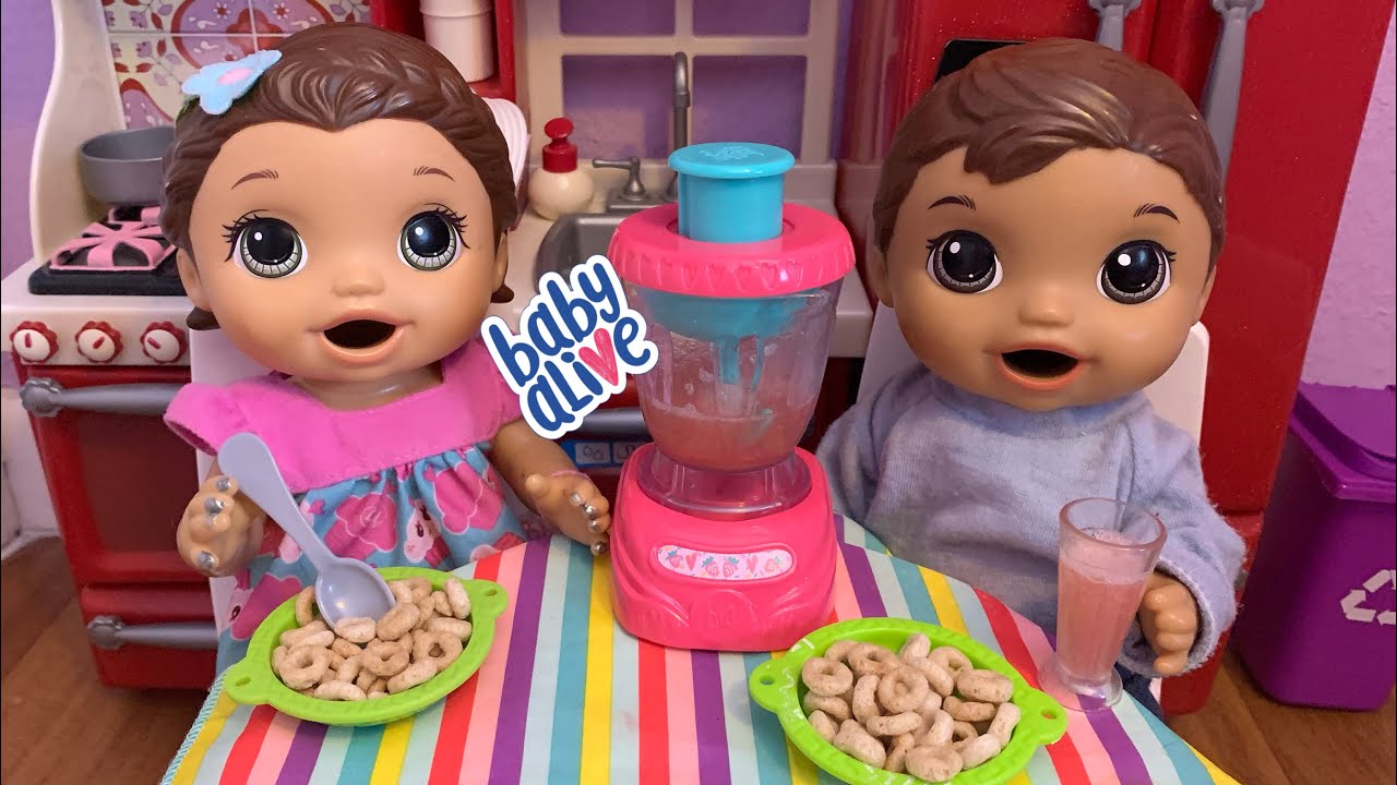 Baby Alive Twins School Morning Routine