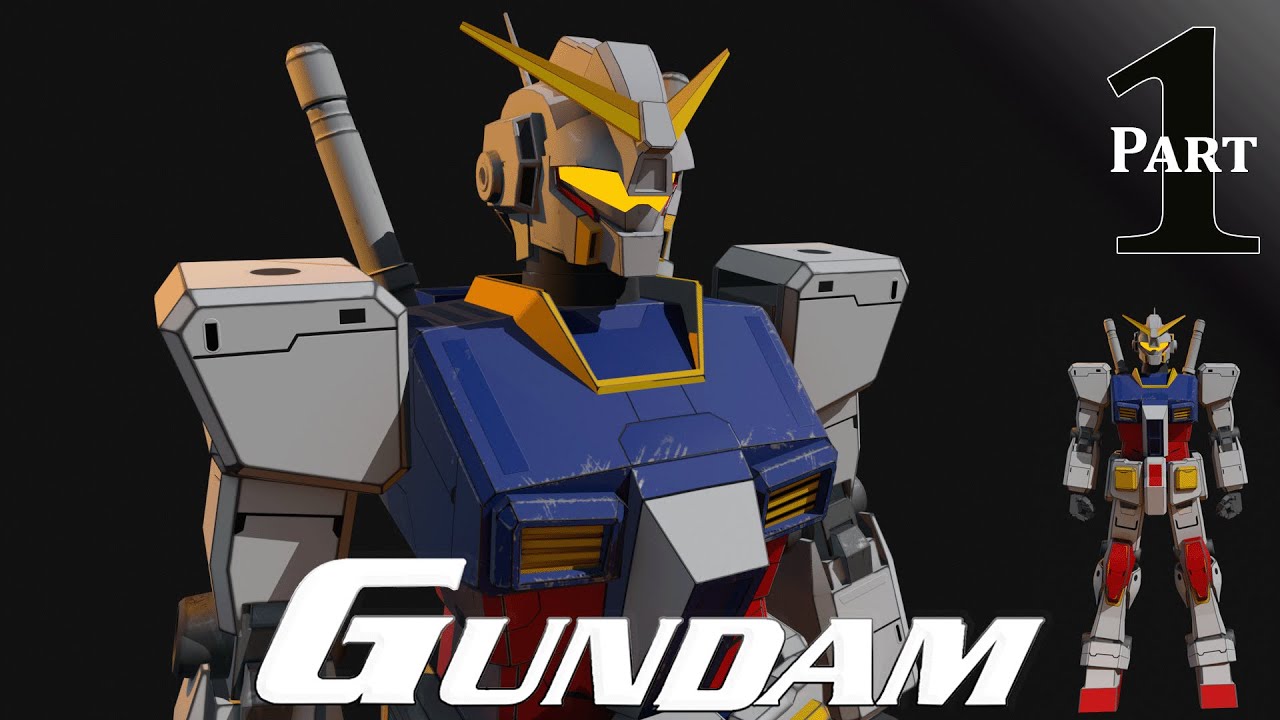 Gundam Mecha 3D Modeling Part 01 | Torso Base in Maya Tutorial