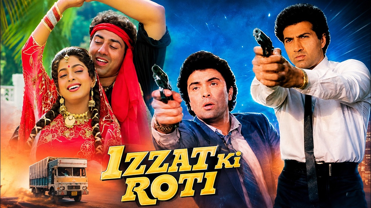 Izzat Ki Roti (1993) 🔥 Sunny Deol, Rishi Kapoor, Juhi Chawla | Full Hindi Movie