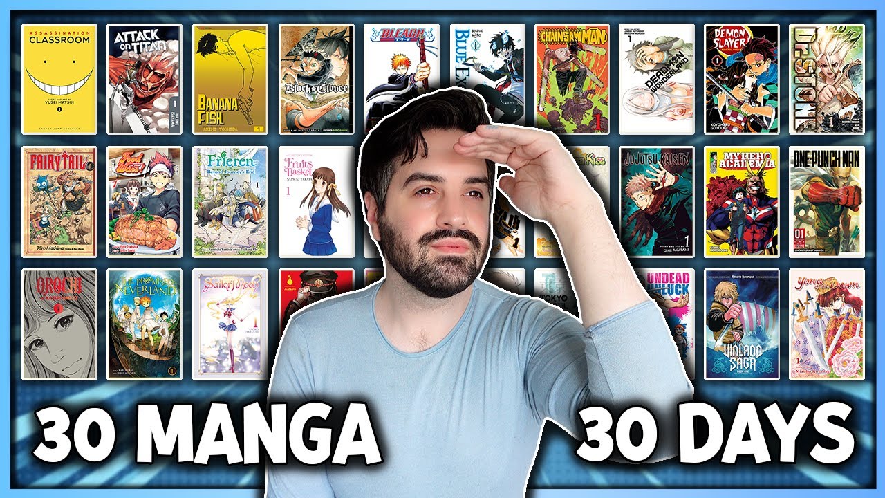 I Read 30 Manga in 30 Days 📚 [Spoiler Free]