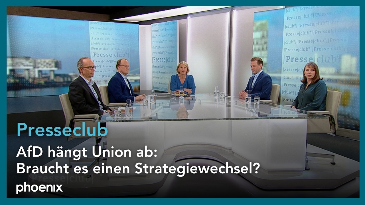 Presseclub | AfD h&auml;ngt Union ab: Braucht es einen Strategiewechsel?