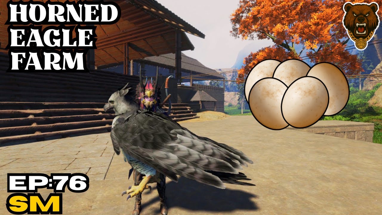 The GOLDEN way of obtaining HORNED EAGLE EGGS 🥚🦅 [SOULMASK] ep76 