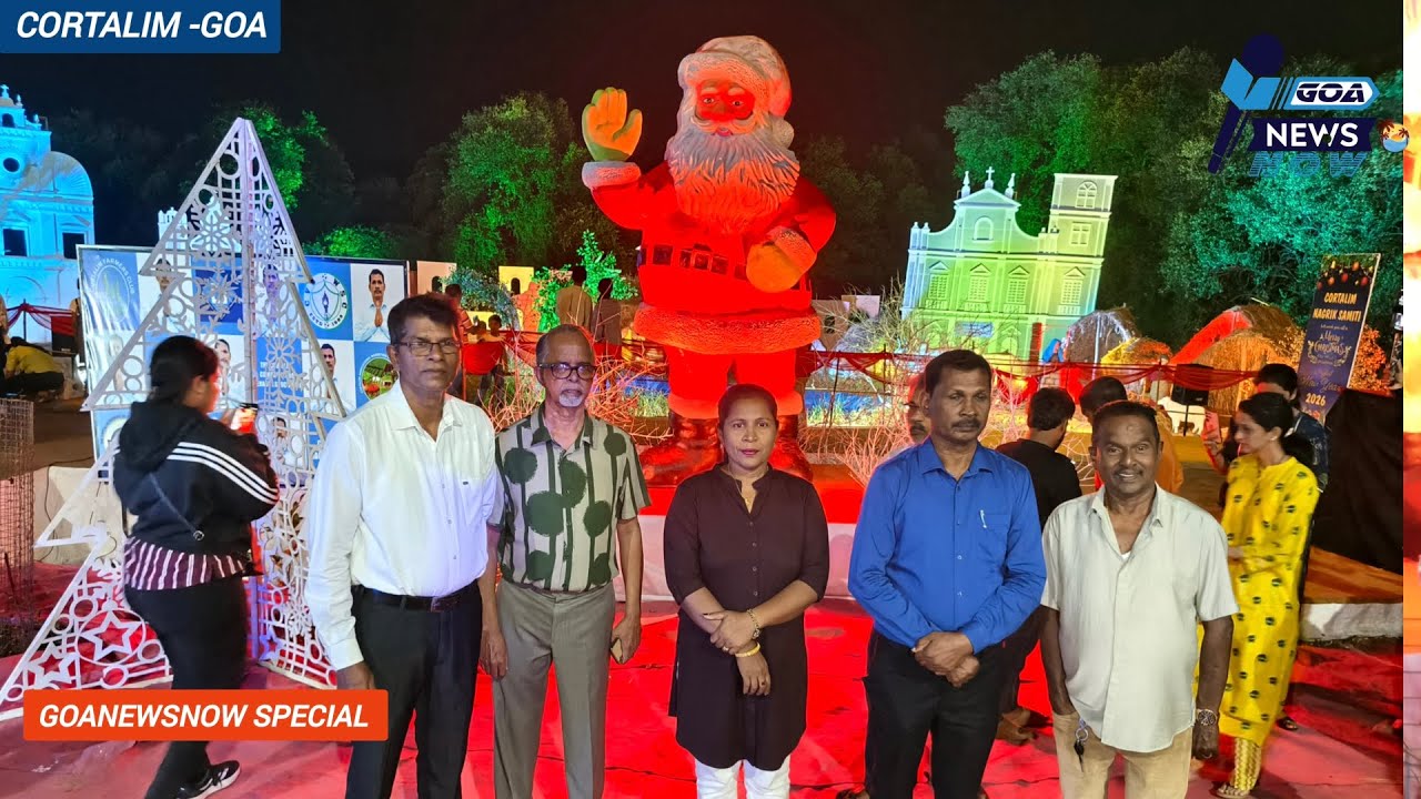 Tradition, Culture, Farming & Iconic Catholic Churches Come Alive in Cortalim’s Mega Christmas Crib