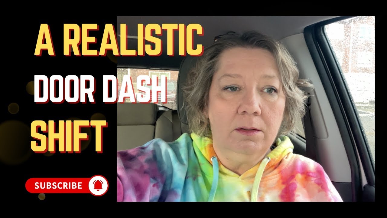 A Realistic Door Dashing Shift | Dashing with a PhD | Trying to survive